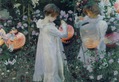 Carnation, Lily, Lily, Rose 
