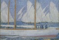 A Procession of Yachts 